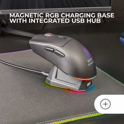Mouse Gaming Mars Gaming MMT3 Negru - Tehnică de calcul, Accesorii