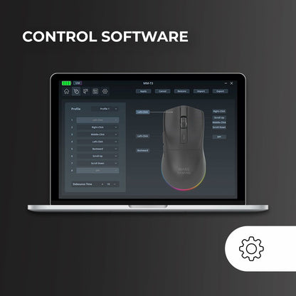 Mouse Gaming Mars Gaming MMT3 Negru - Tehnică de calcul, Accesorii