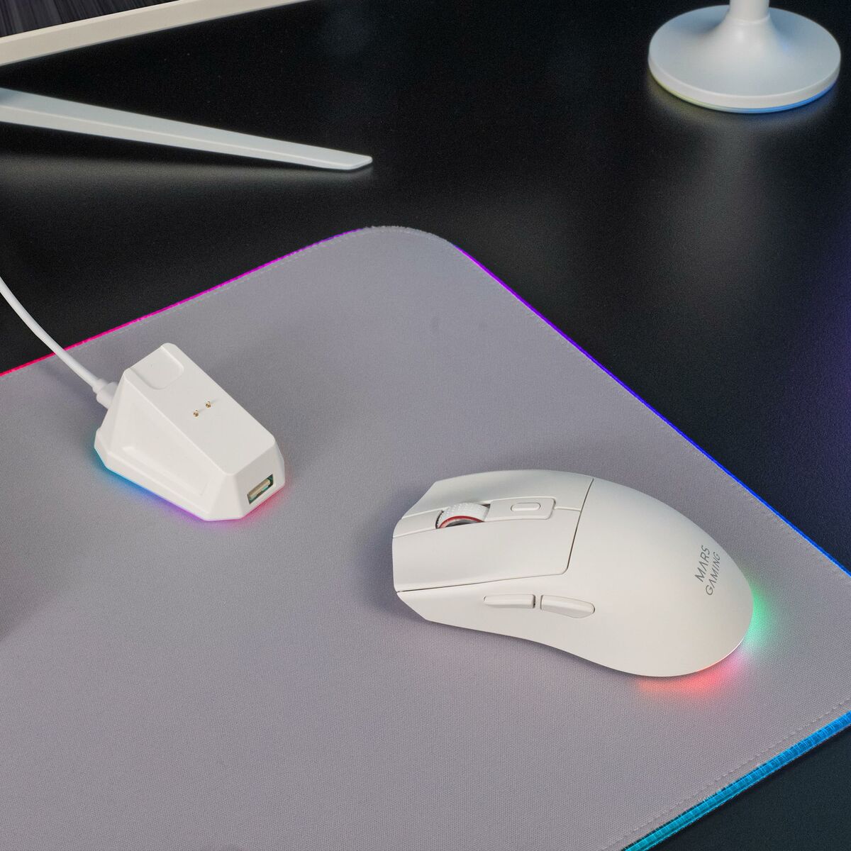 Mouse Gaming Mars Gaming MMT3W Alb - Tehnică de calcul, Accesorii