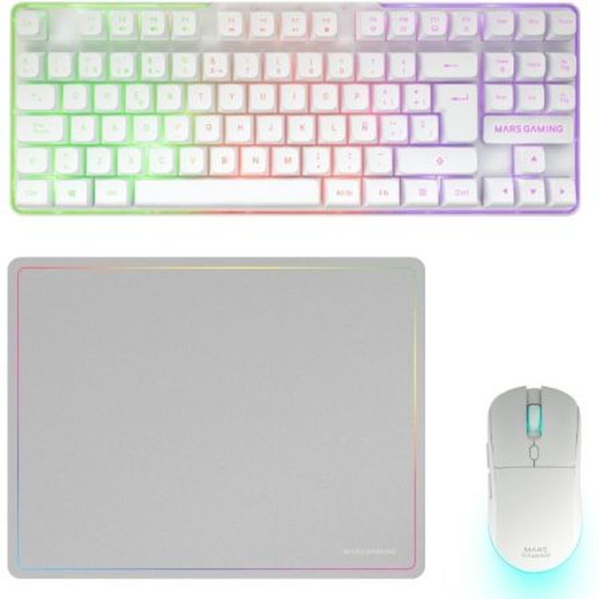 Pachet Gaming Mars Gaming MCPWTKLWES - Electronică, Joc video
