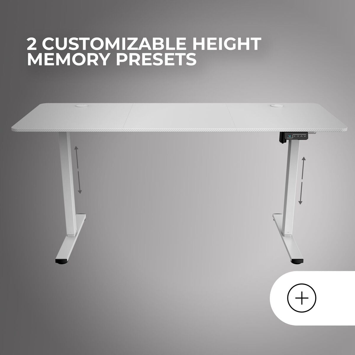 Birou Mars Gaming MGDERGOPRO160W Alb 160 x 60 cm - Acasă și bucătărie, Mobilă