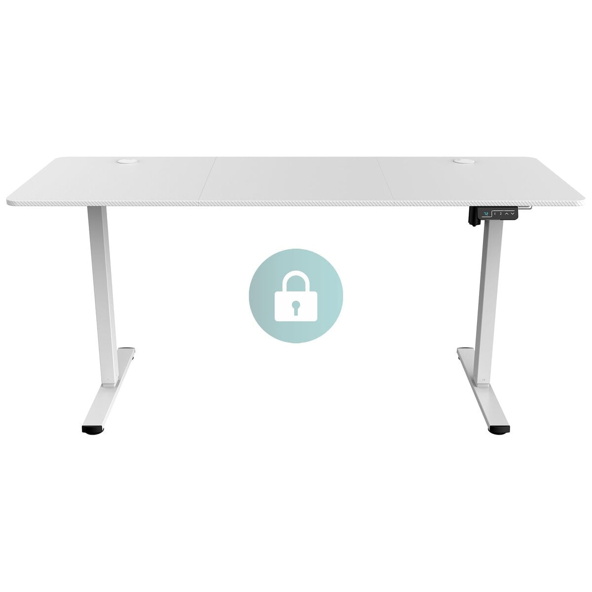 Birou Mars Gaming MGDERGOPRO160W Alb 160 x 60 cm - Acasă și bucătărie, Mobilă