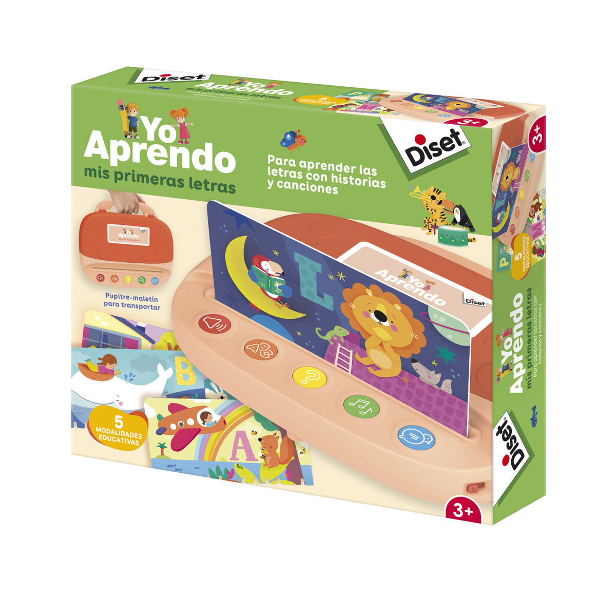 Joc de Plastilină Diset Multicolor 798 g 5 Piese - Jucarii si jocuri, Activități creative