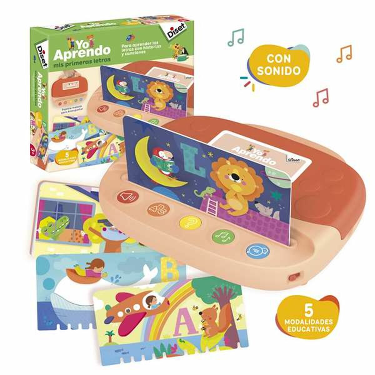 Joc de Plastilină Diset Multicolor 798 g 5 Piese - Jucarii si jocuri, Activități creative