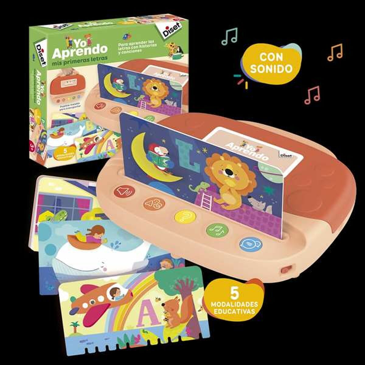 Joc de Plastilină Diset Multicolor 798 g 5 Piese - Jucarii si jocuri, Activități creative