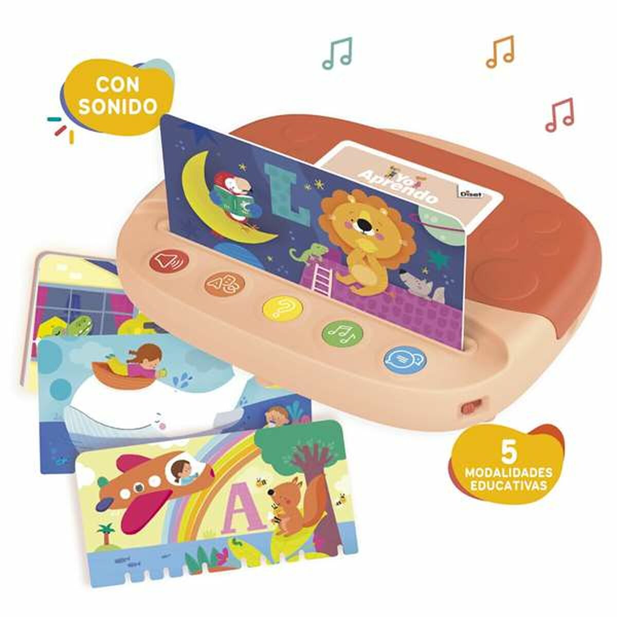 Joc de Plastilină Diset Multicolor 798 g 5 Piese - Jucarii si jocuri, Activități creative