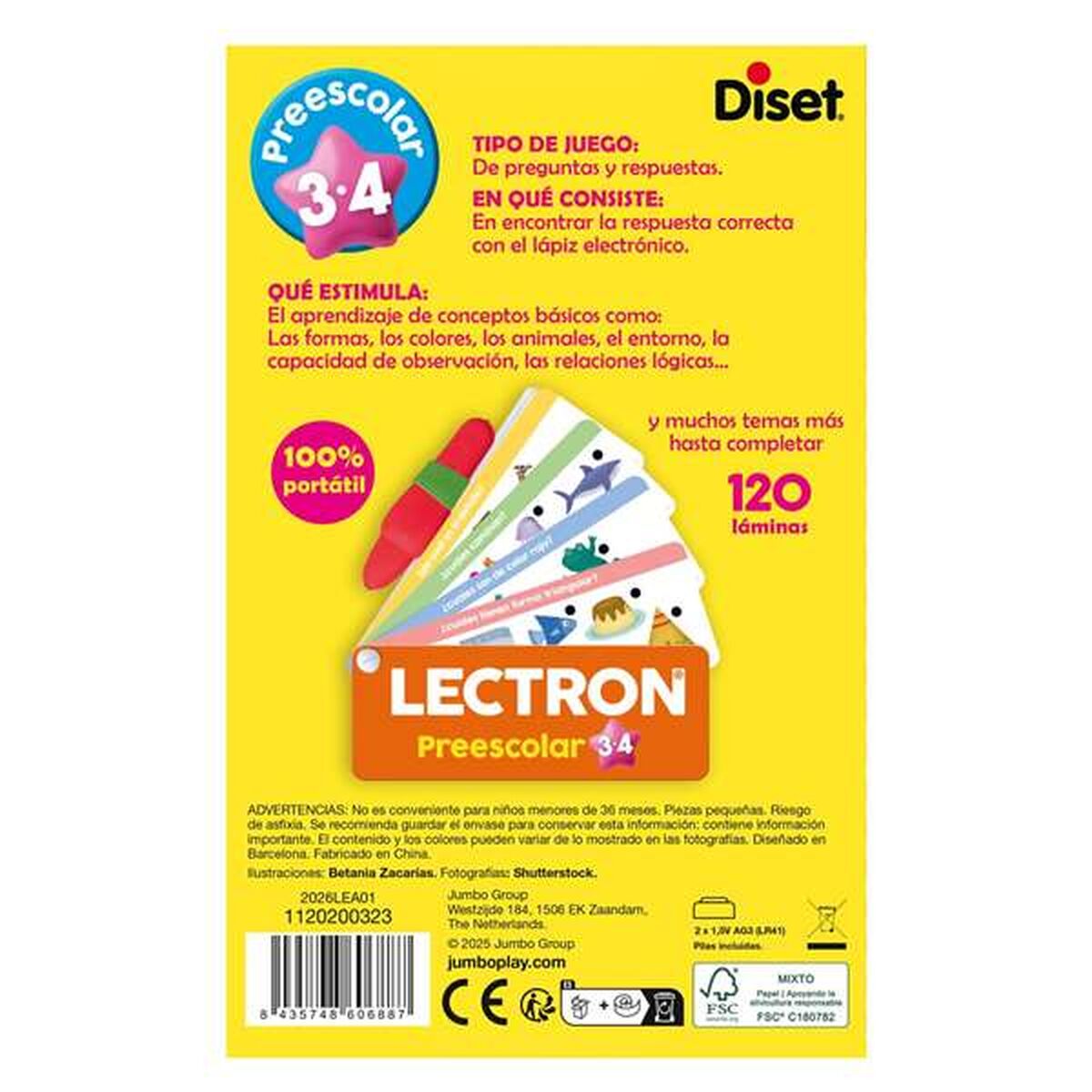 Joc Educativ Diset - Jucarii si jocuri, Jocuri și accesorii