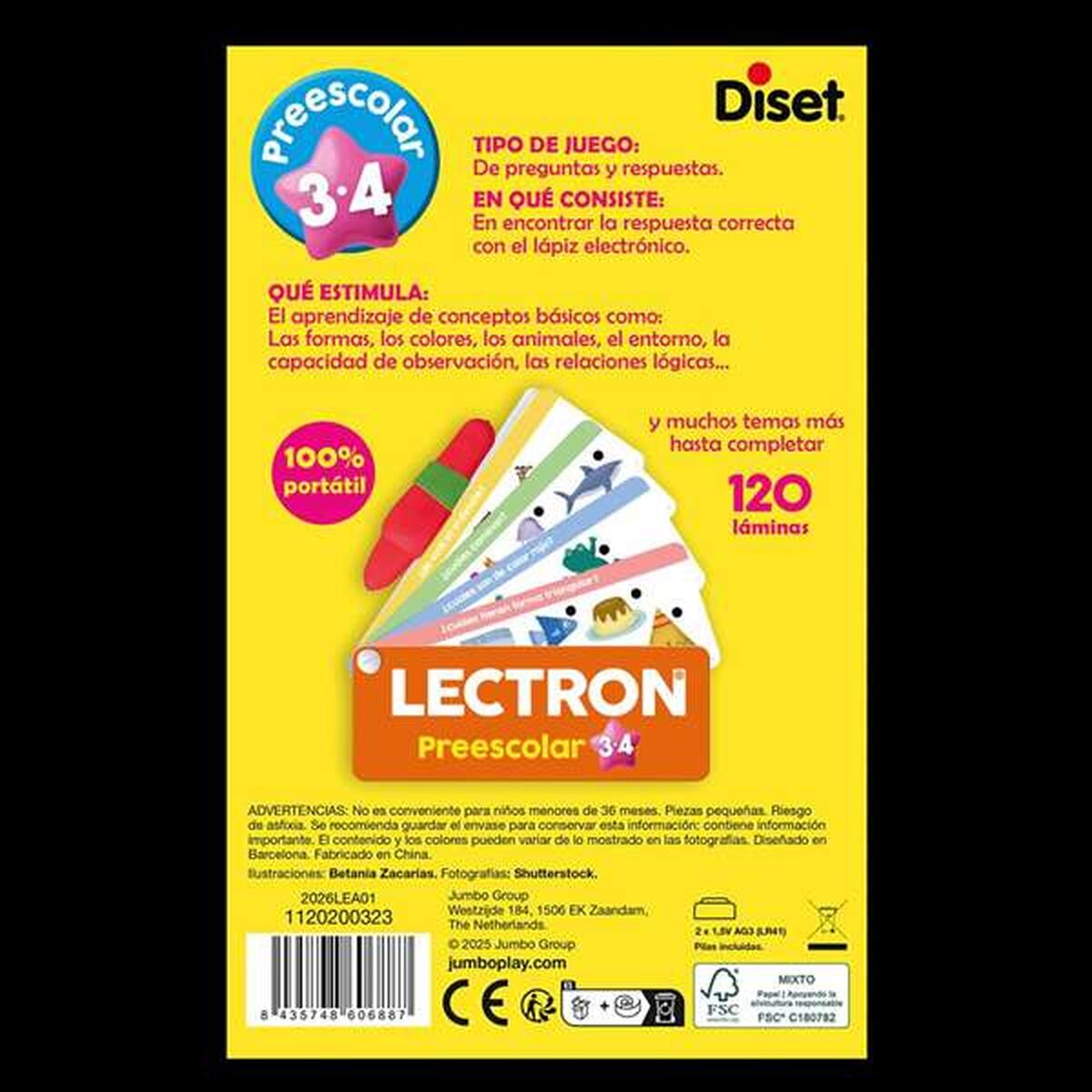 Joc Educativ Diset - Jucarii si jocuri, Jocuri și accesorii