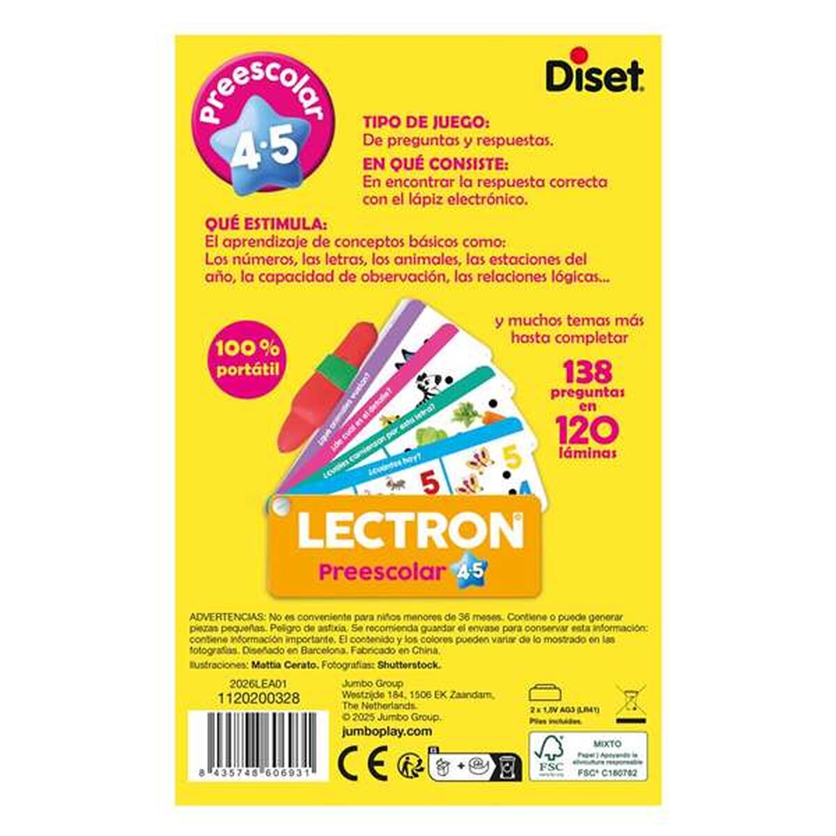 Joc Educativ Diset - Jucarii si jocuri, Jocuri și accesorii