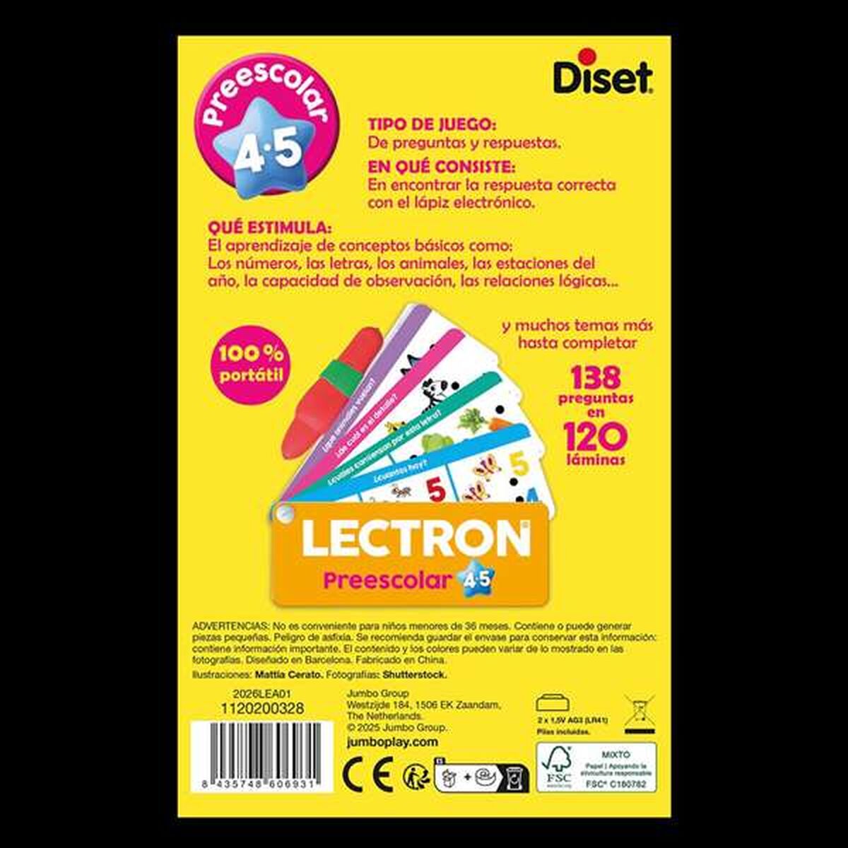 Joc Educativ Diset - Jucarii si jocuri, Jocuri și accesorii