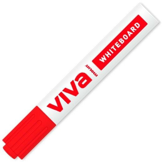 Marker pentru tablă albă Molin Viva Roșu (12 Unități) - Birou și papetărie, Pixuri, creioane și articole de scris