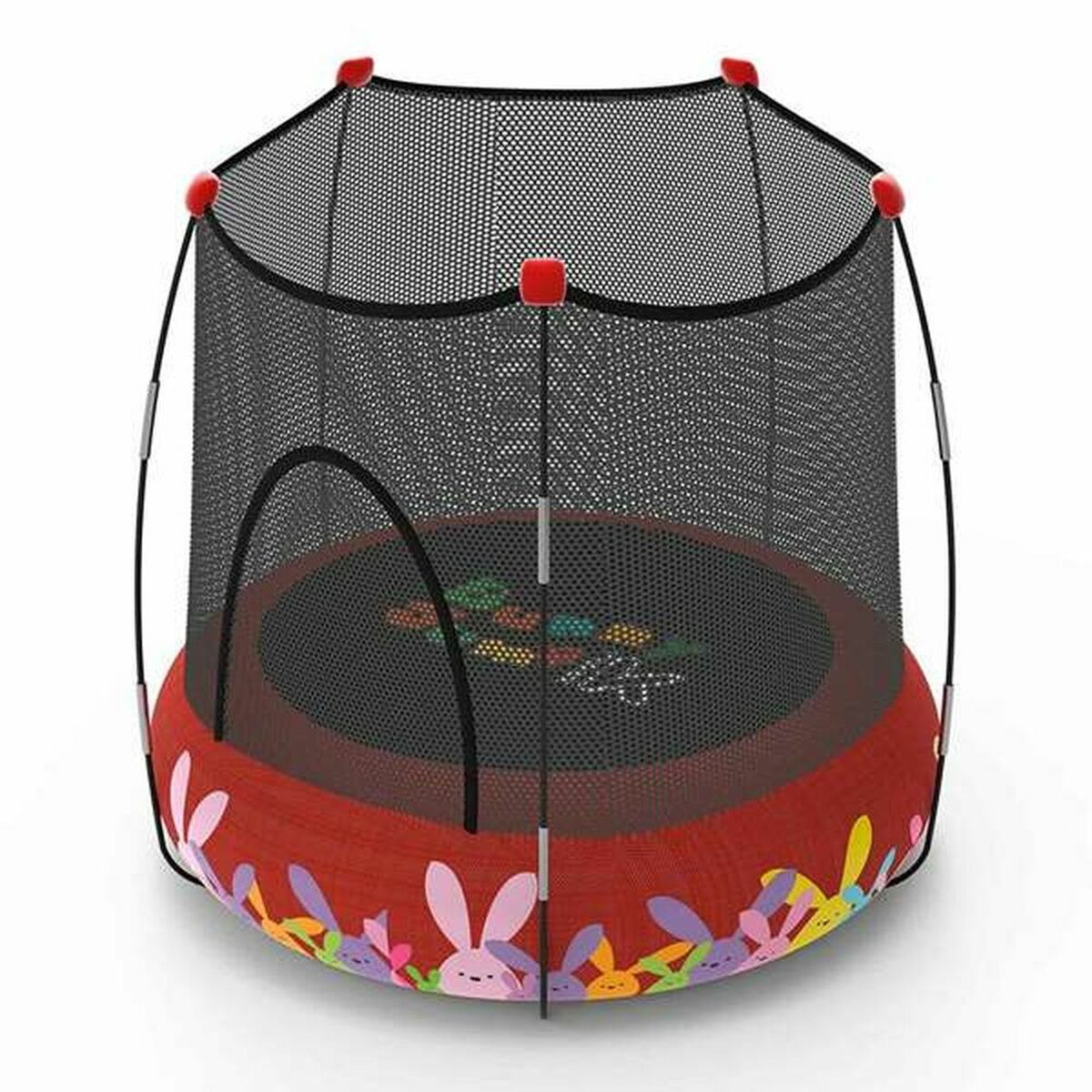 Pat Elastic PL0080 Roșu (120 x 35 cm) - Jucarii si jocuri, În aer liber și sport