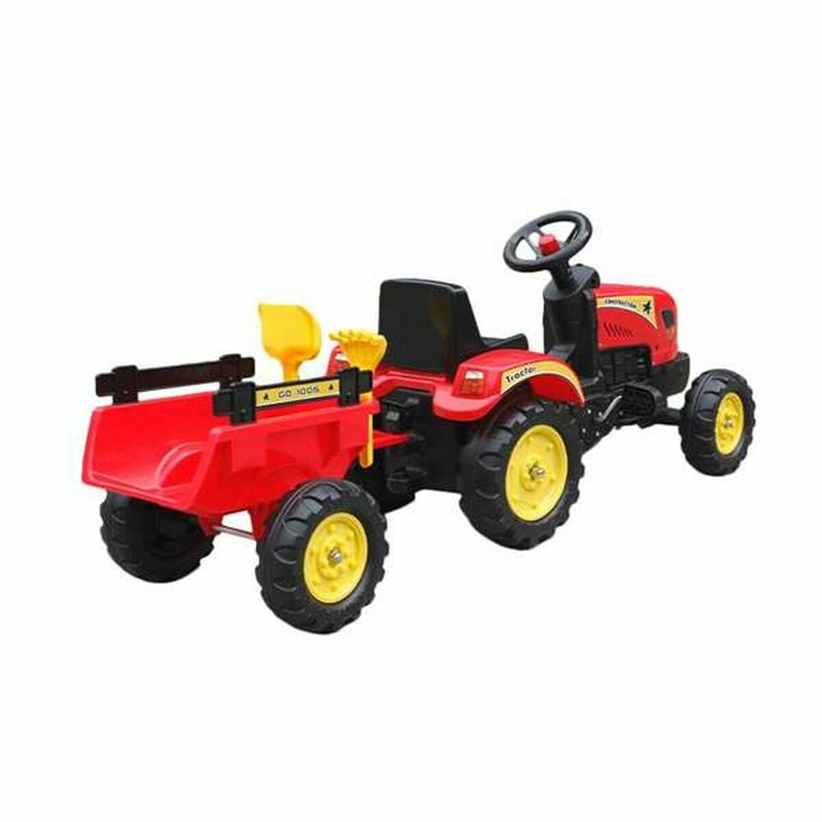 Tractor cu Pedale GK0093 - Jucarii si jocuri, În aer liber și sport