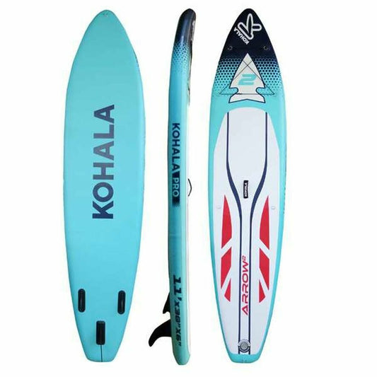 Placă gonflabilă de paddle surf cu accesorii Kohala Arrow 2 Albastru ( 335 x 75 x 15 cm) - Sport și în aer liber, Sporturi acvatice