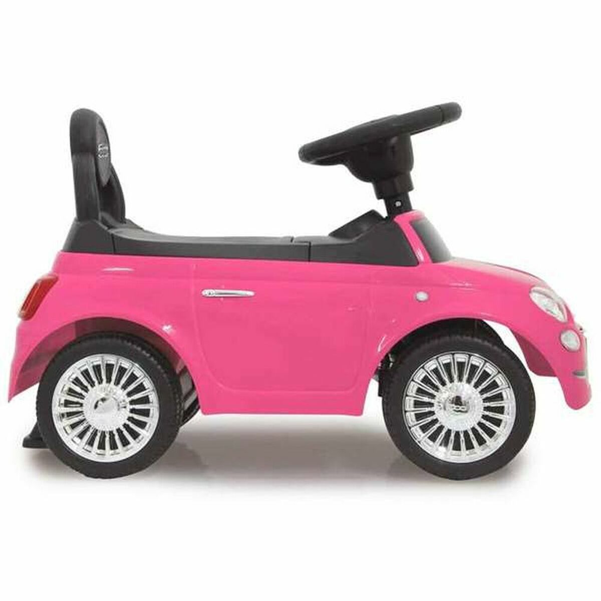 Mașină-Premergător RIDE ON CAR FIAT 500 PINK Roz - Jucarii si jocuri, În aer liber și sport