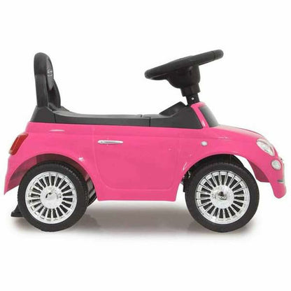Mașină-Premergător RIDE ON CAR FIAT 500 PINK Roz - Jucarii si jocuri, În aer liber și sport