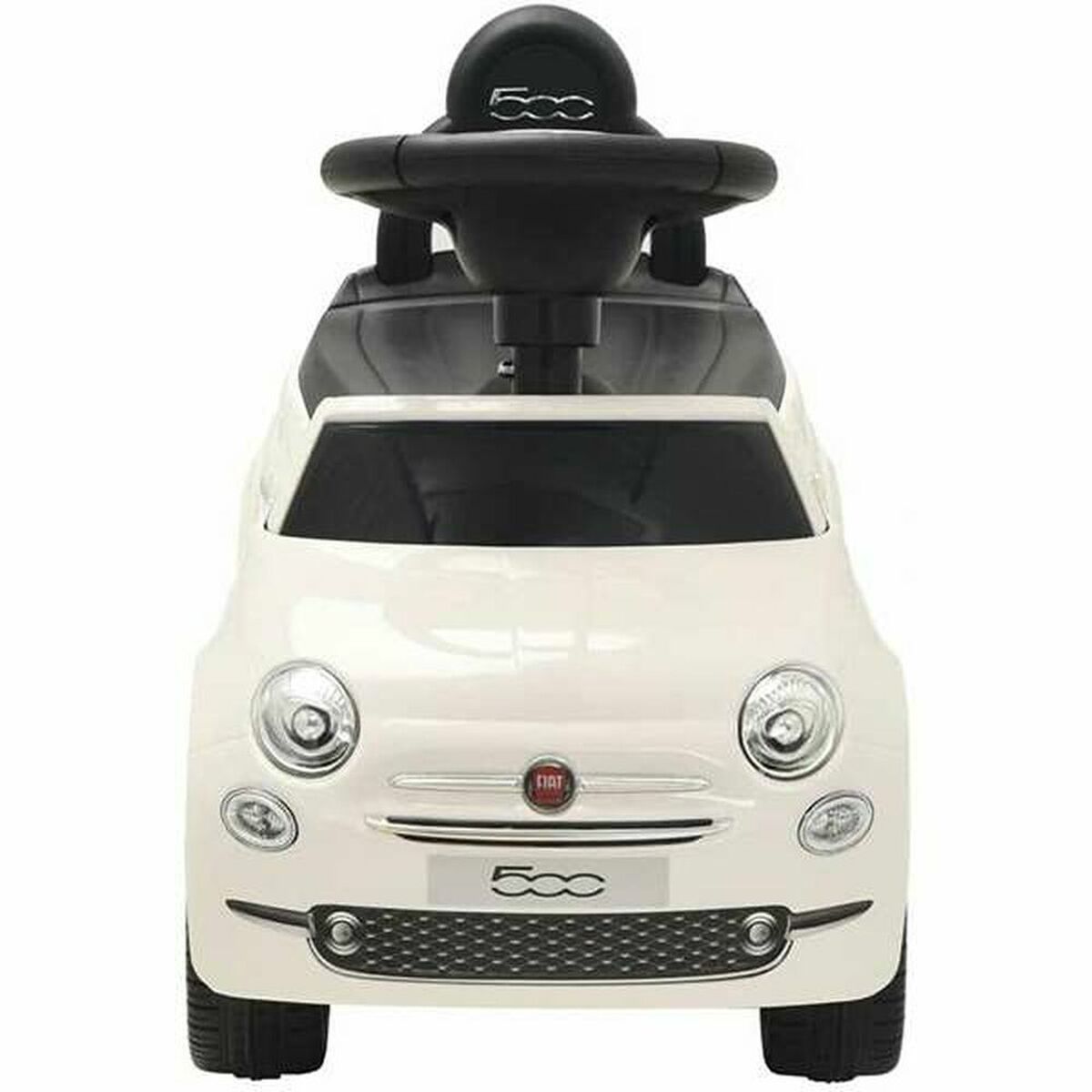 Mașină-Premergător RIDE ON CAR FIAT 500 WHITE Alb - Jucarii si jocuri, În aer liber și sport