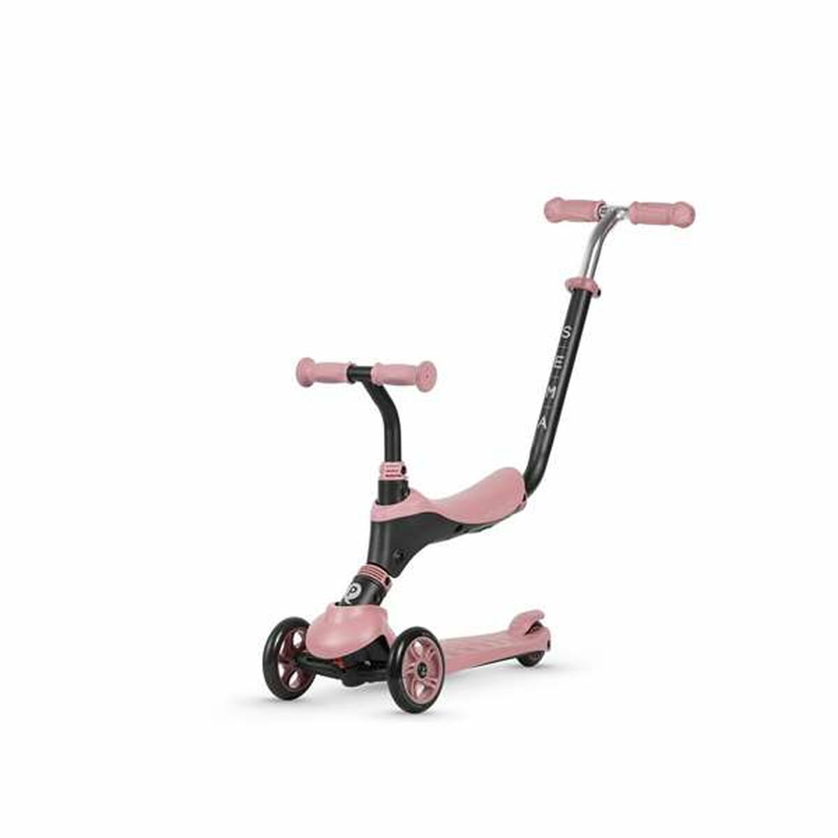 Trotinetă Qplay Sema Roz 5 în 1 - Sport și în aer liber, Mobilitate urbană