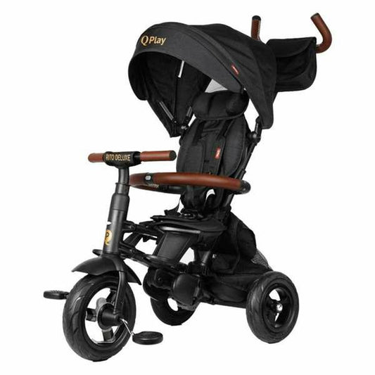 Tricicleta bebe Ocio Trends New Rito Star Deluxe Negru - Bebelus, Cărucioare, scaune și accesorii