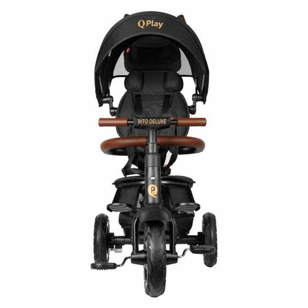 Tricicleta bebe Ocio Trends New Rito Star Deluxe Negru - Bebelus, Cărucioare, scaune și accesorii