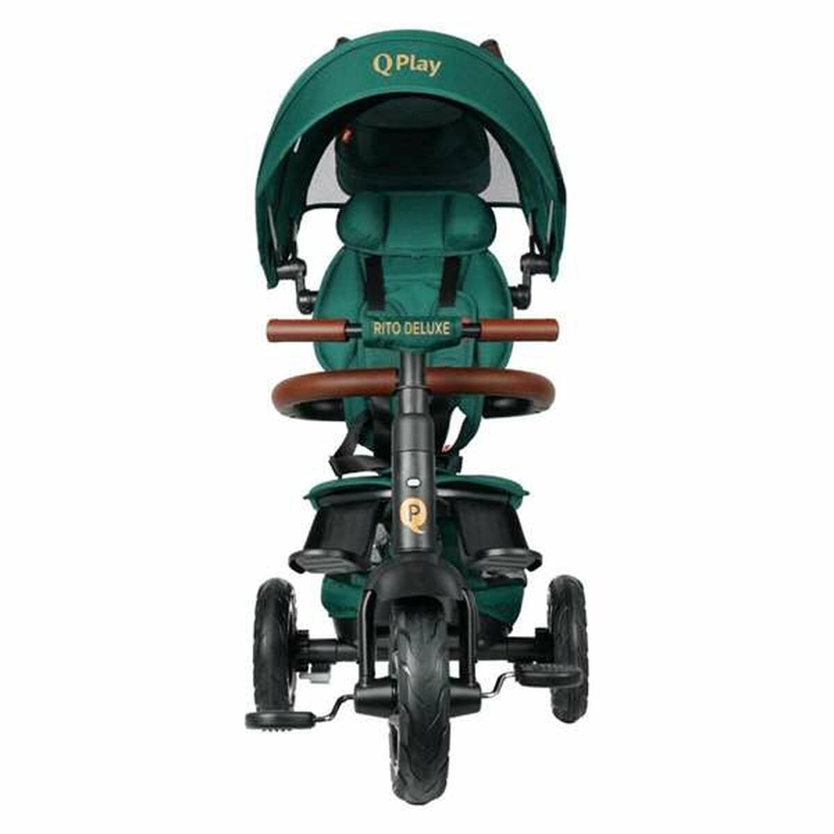 Cărucior de plimbat bebe Ocio Trends New Rito Star Deluxe Triciclu Verde - Bebelus, Cărucioare, scaune și accesorii