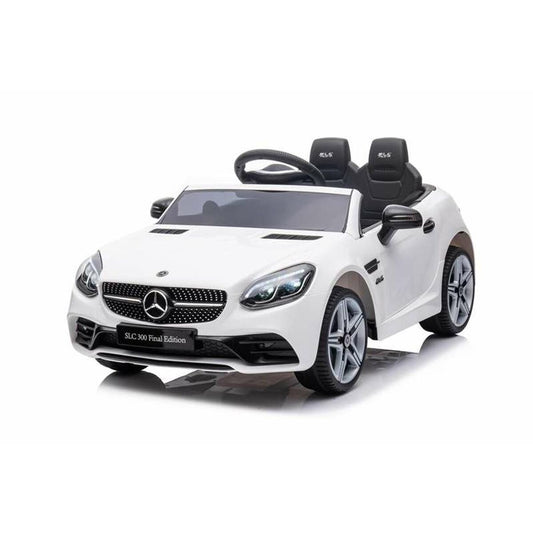 Mașinuță electrică pentru copii Ociotrends Mercedes Benz Alb - Jucarii si jocuri, În aer liber și sport