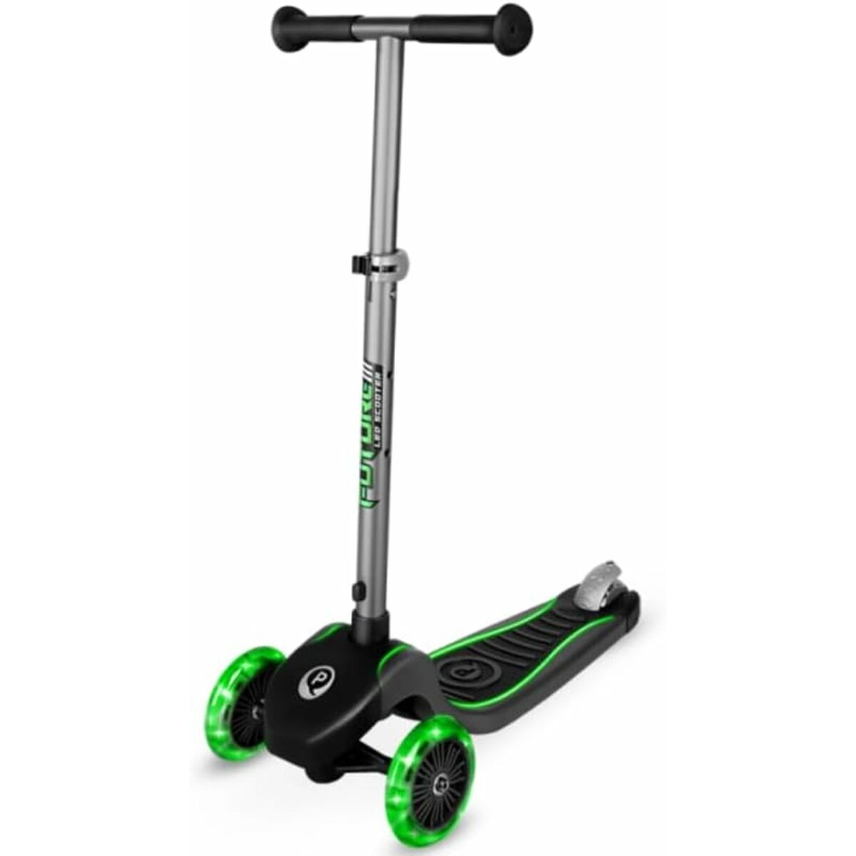 Trotinetă Ociotrends Eco Future Scooter Verde 3 roți - Sport și în aer liber, Mobilitate urbană