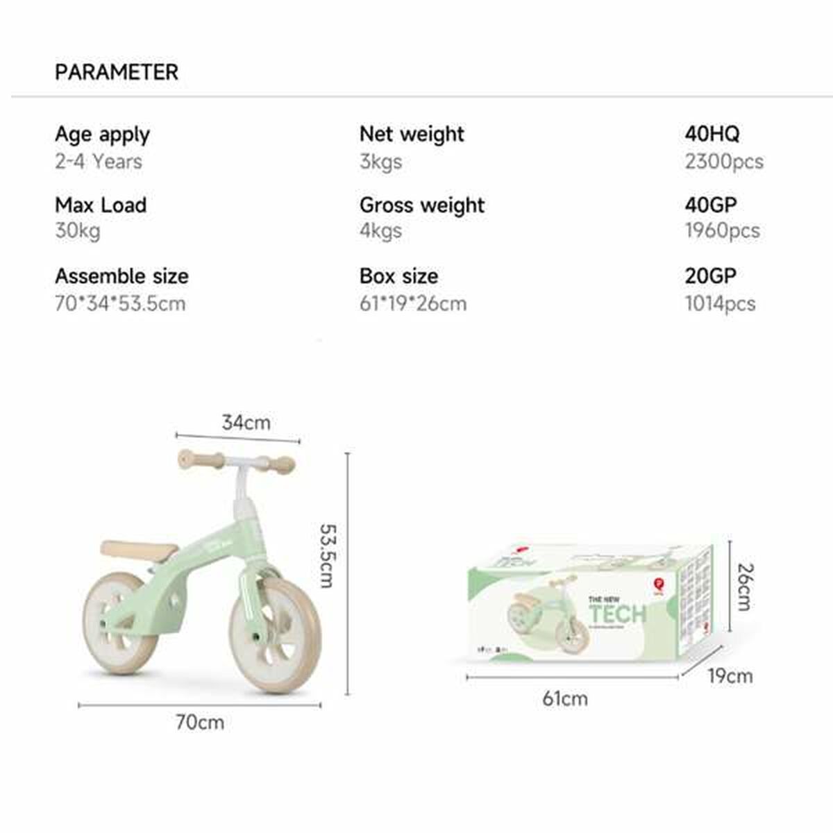 Bicicletă pentru copii Ociotrends Mingt 10" - Jucarii si jocuri, În aer liber și sport