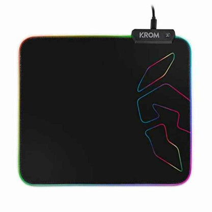 Covoraș Gaming cu Iluminat LED Krom Knout RGB Negru - Tehnică de calcul, Accesorii