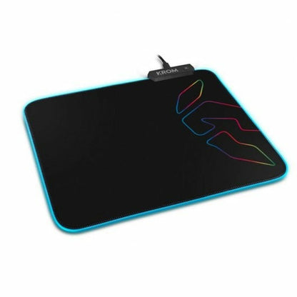 Covoraș Gaming cu Iluminat LED Krom Knout RGB Negru - Tehnică de calcul, Accesorii