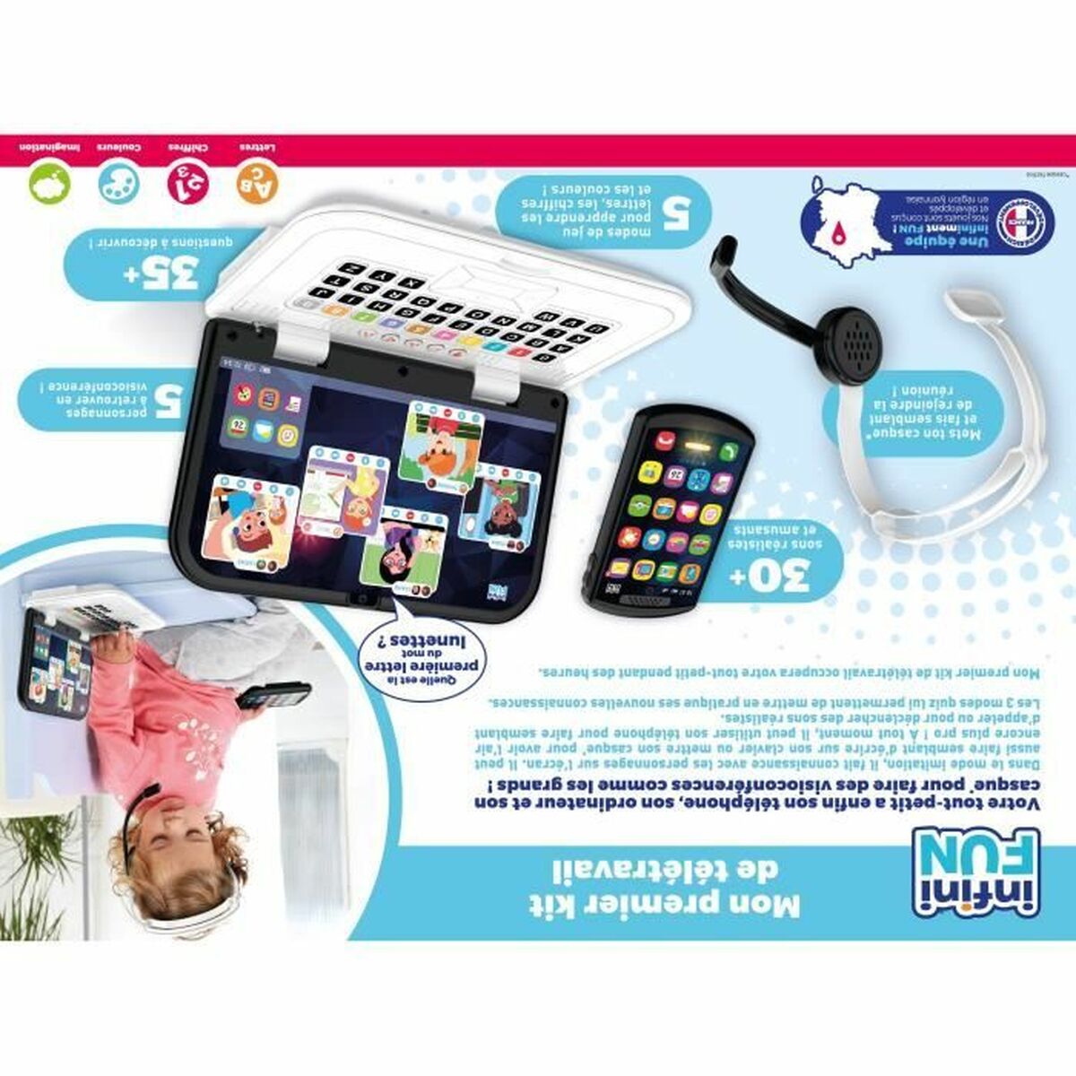 Set My First Telework Kit 3 Piese - Jucarii si jocuri, Imitații de jocuri
