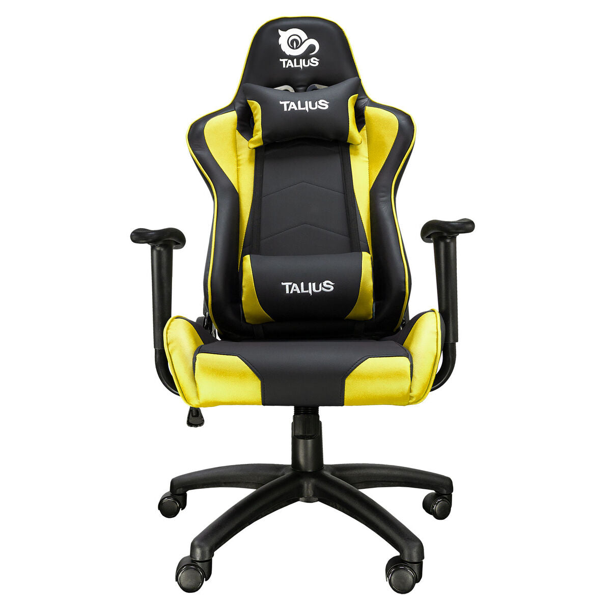 Scaun Gaming Talius Gecko V2 Galben Negru - Acasă și bucătărie, Mobilă