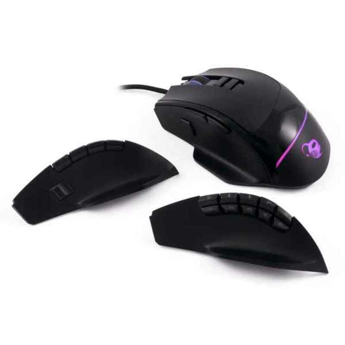 Mouse Gaming CoolBox ProSwap Negru Modular RGB - Tehnică de calcul, Accesorii