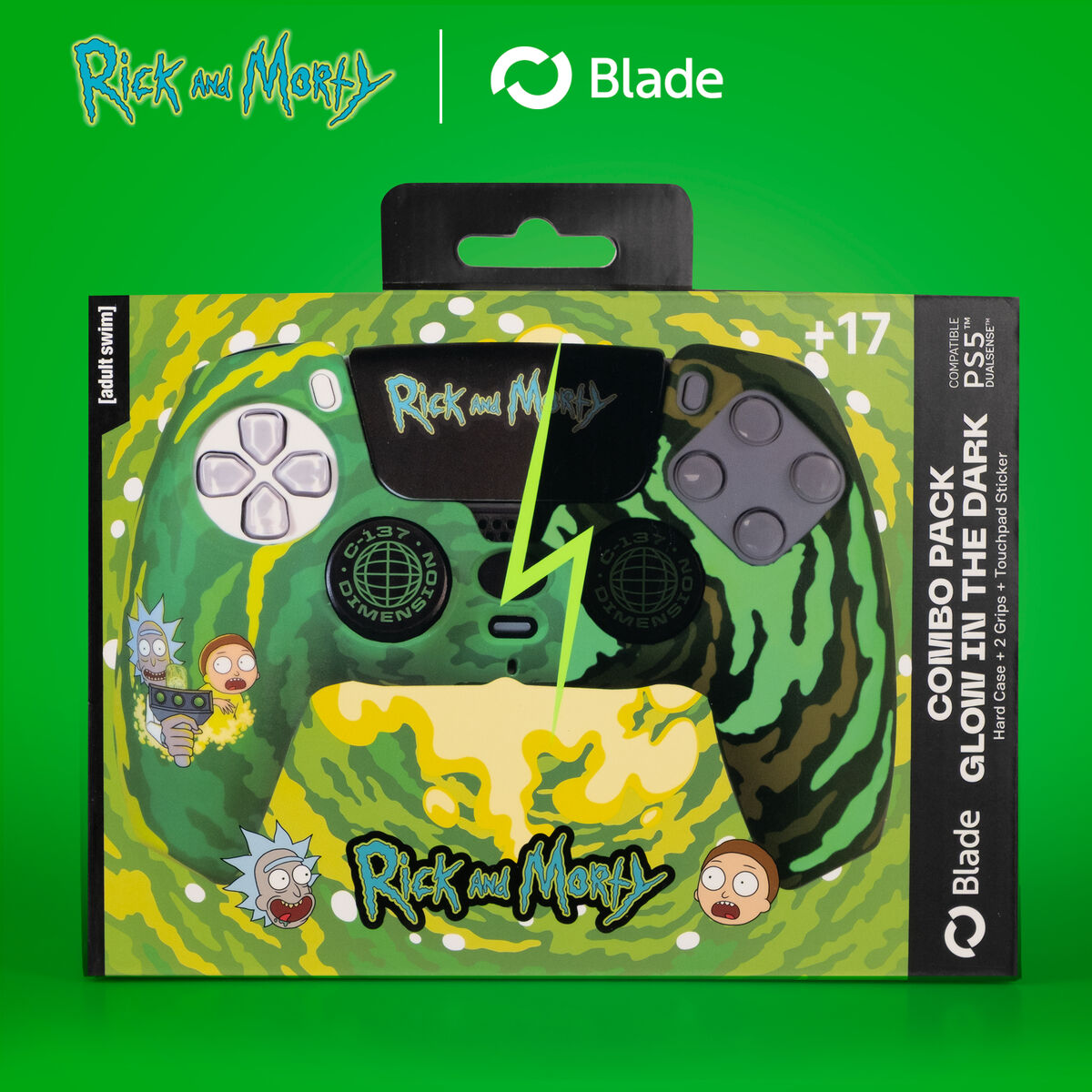 Kit de Accesorii FR-TEC RICK AND MORTY Verde - Electronică, Joc video
