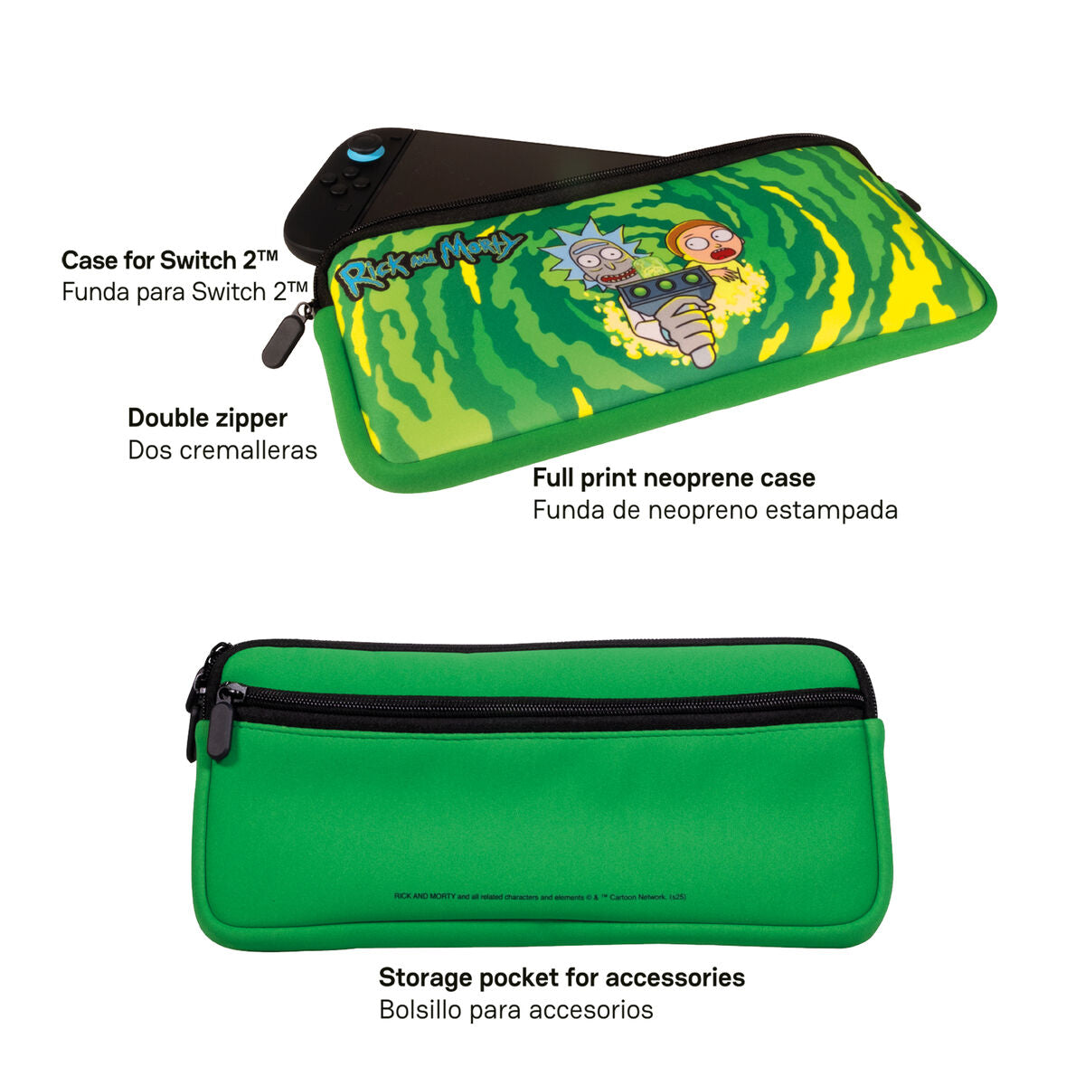 Carcasă pentru Nintendo Switch 2 FR-TEC RICK AND MORTY - Electronică, Joc video