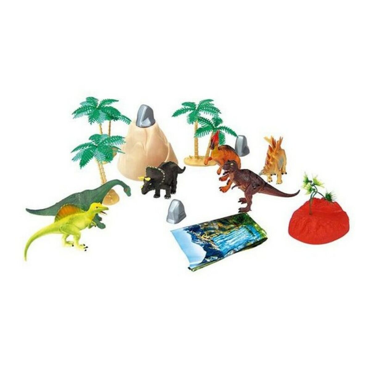 Set de Dinozauri Safari Dino (30 pcs) - Jucarii si jocuri, Păpuși și figurine