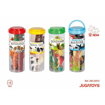 Set de Animale Sălbatice 12 Piese 1 Unități - Jucarii si jocuri, Păpuși și figurine