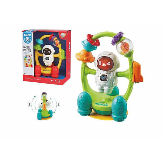 Jucărie interactivă pentru bebeluși Lumină Sunet Rotativ Astronaut / Astronaută 20 x 16 cm - Bebelus, Jucăriile copilăriei timpurii