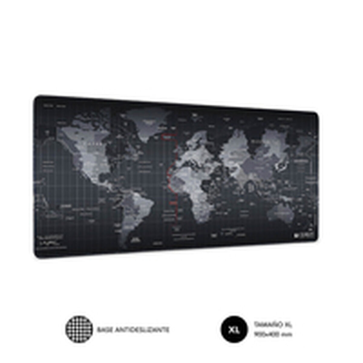 Covoraș de șoarece Subblim SUB-MP-01PUW01 Negru 90 x 40 cm - Tehnică de calcul, Accesorii