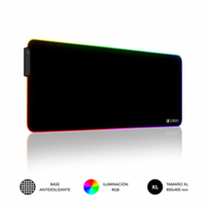 Covoraș de șoarece Subblim SUBMP-02RGB01 Negru Multicolor - Tehnică de calcul, Accesorii