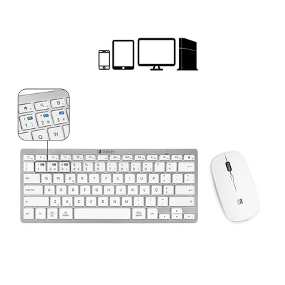 Covoraș de șoarece Subblim COMBO MULTIDISPOSITIVO COMPACTO SILVER - Tehnică de calcul, Accesorii