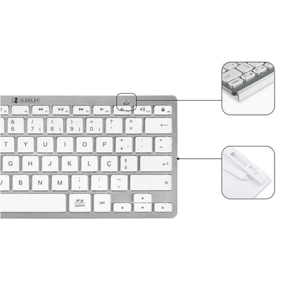 Covoraș de șoarece Subblim COMBO MULTIDISPOSITIVO COMPACTO SILVER - Tehnică de calcul, Accesorii