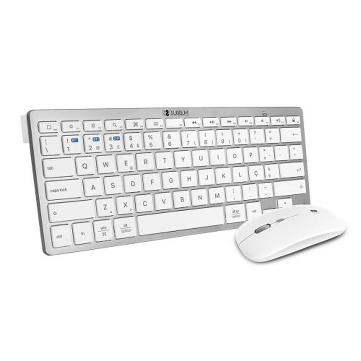 Covoraș de șoarece Subblim COMBO MULTIDISPOSITIVO COMPACTO SILVER - Tehnică de calcul, Accesorii