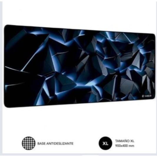 Covoraș de șoarece Subblim SUBMP-01PUW06 Albastru Negru - Tehnică de calcul, Accesorii