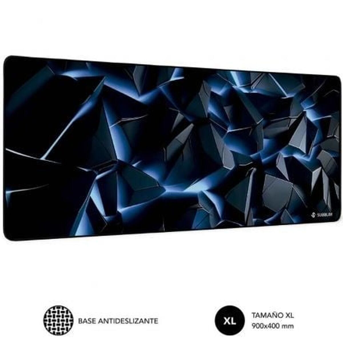 Covoraș de șoarece Subblim SUBMP-01PUW06 Albastru Negru - Tehnică de calcul, Accesorii