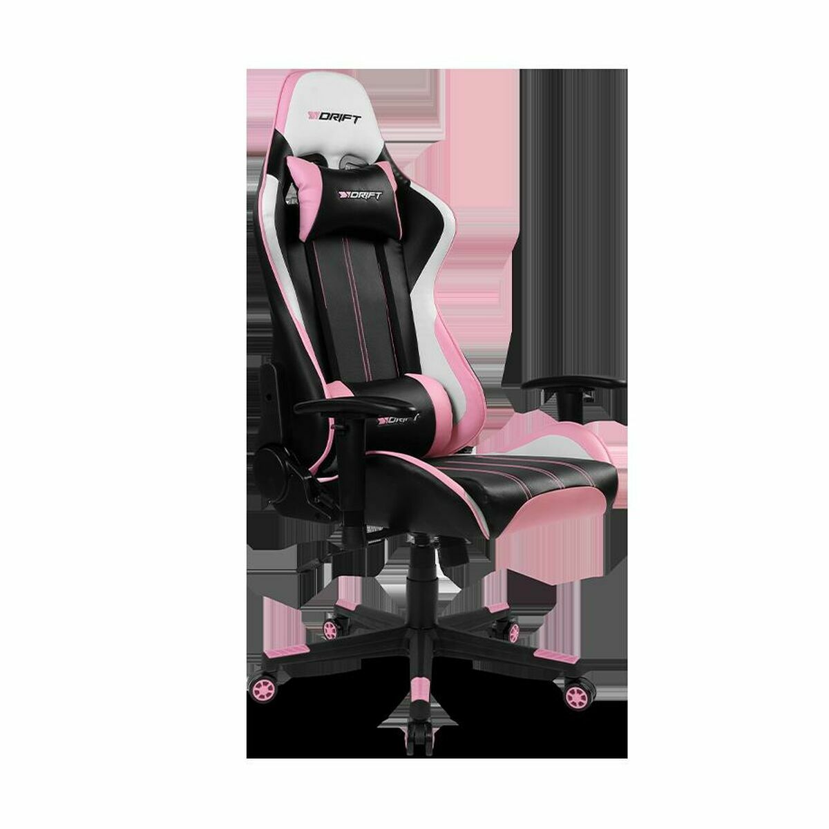 Scaun Gaming DRIFT DR175PINK Negru Roz - Acasă și bucătărie, Mobilă