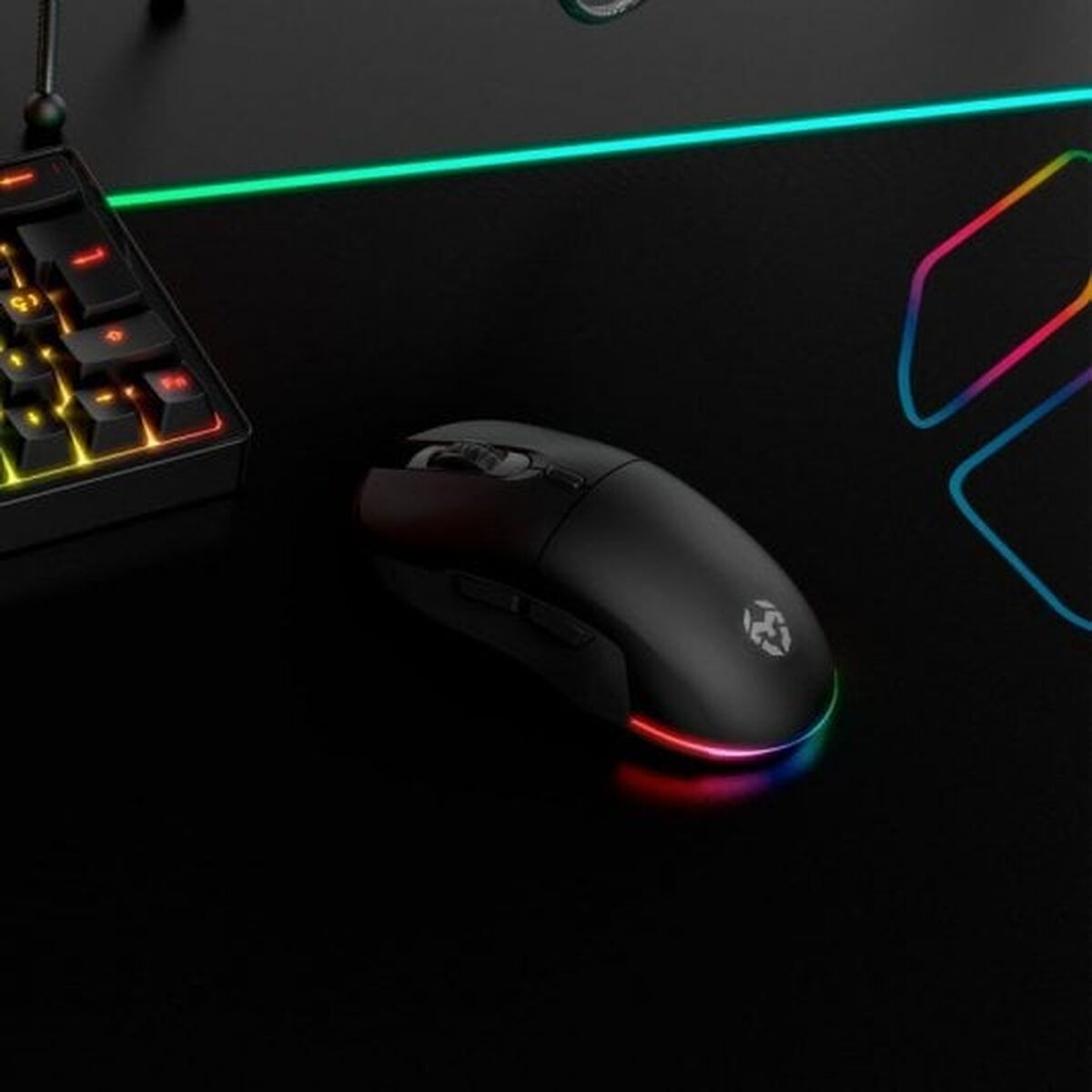 Mouse Krom NXKROMKOMET 2400 dpi Negru Roșu - Tehnică de calcul, Accesorii