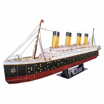 Puzzle pentru Copii din Lemn CubicFun Titanic 3D 266 Piese - Jucarii si jocuri, Puzzle-uri și puzzle-uri