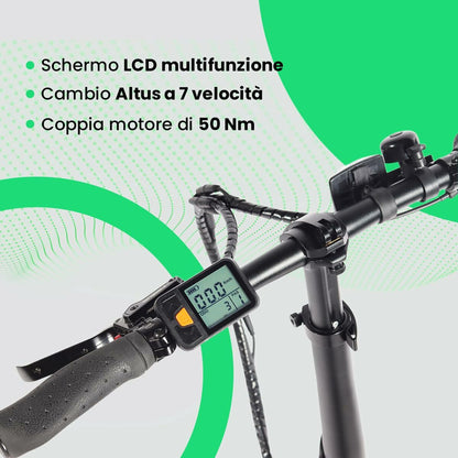 Bicicletă Electrică Youin BK1900 OSLO Roșu - Sport și în aer liber, Ciclism