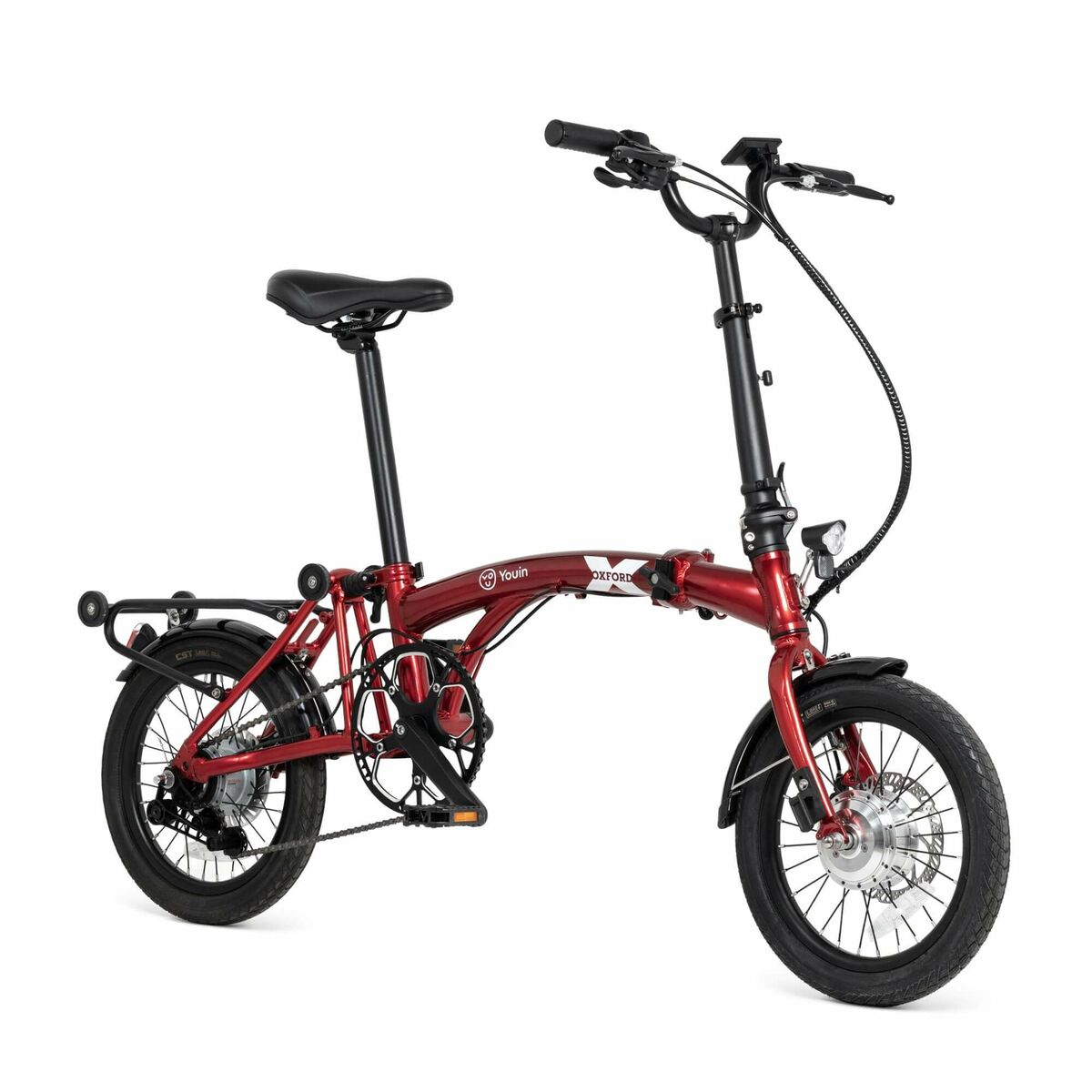 Bicicletă Electrică Youin BK0600R OXFORD Roșu - Sport și în aer liber, Ciclism
